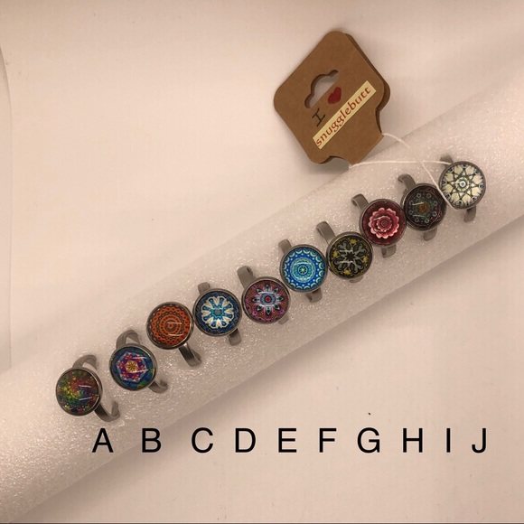 Sterling Silver Rings, Spirals - Picture 3 of 4